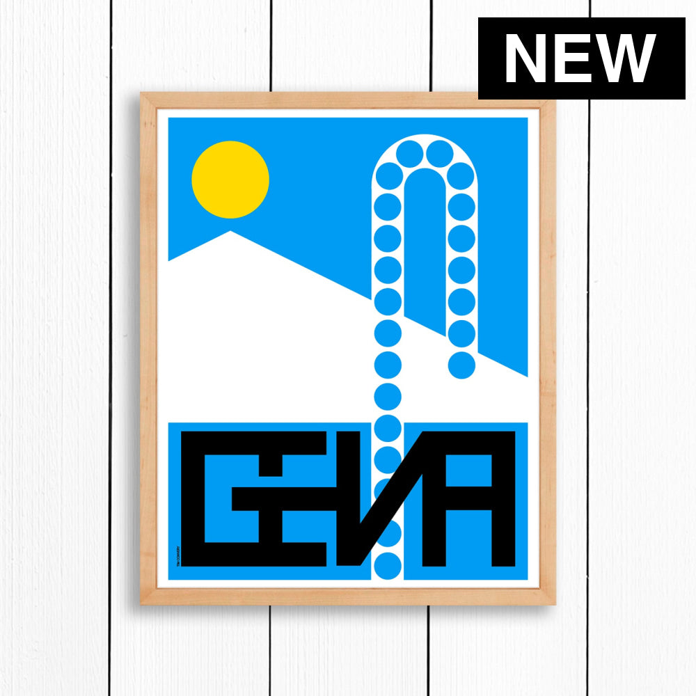 Geneva / Print Color 16X20 Natural Artwork