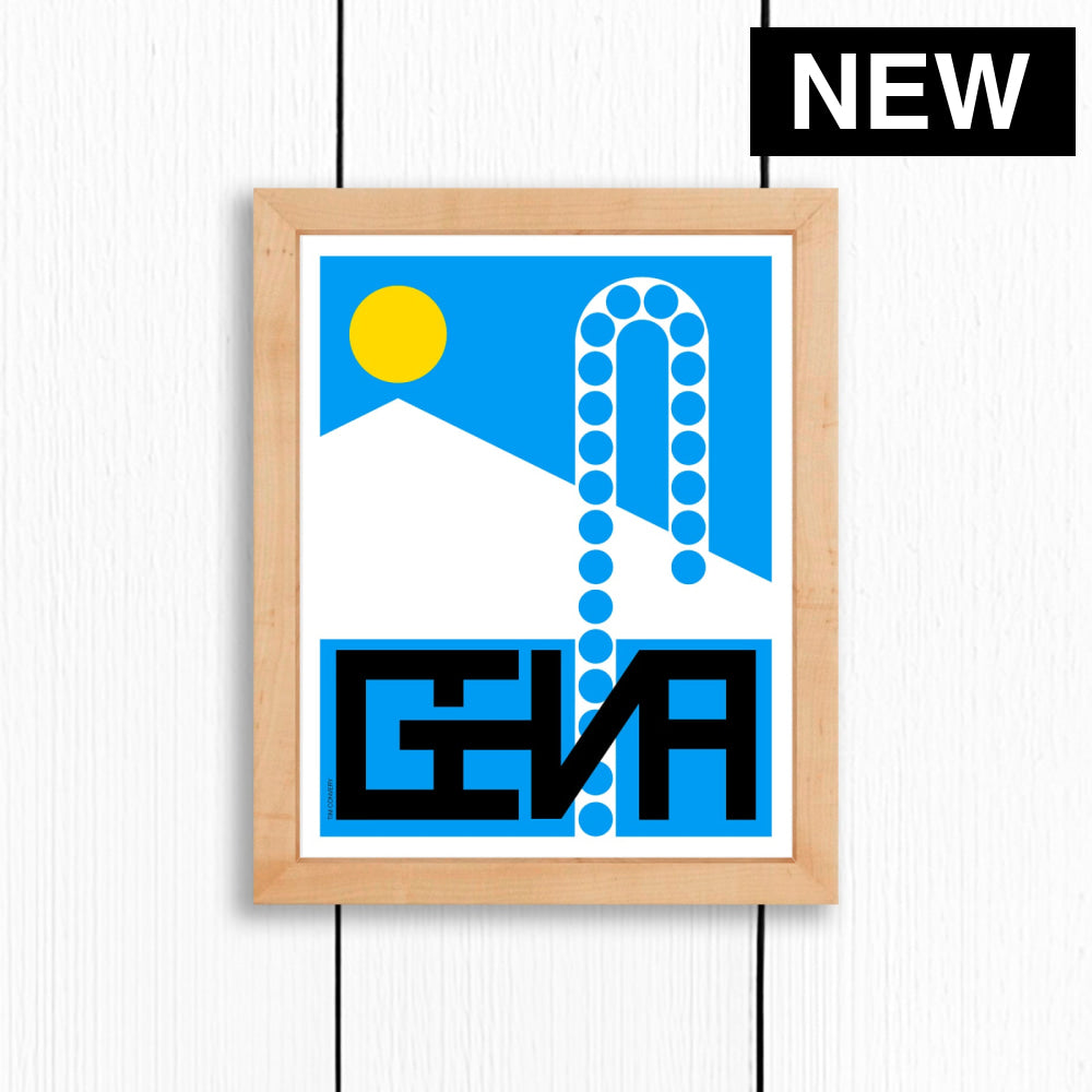 Geneva / Print Color 8X10 Natural Artwork