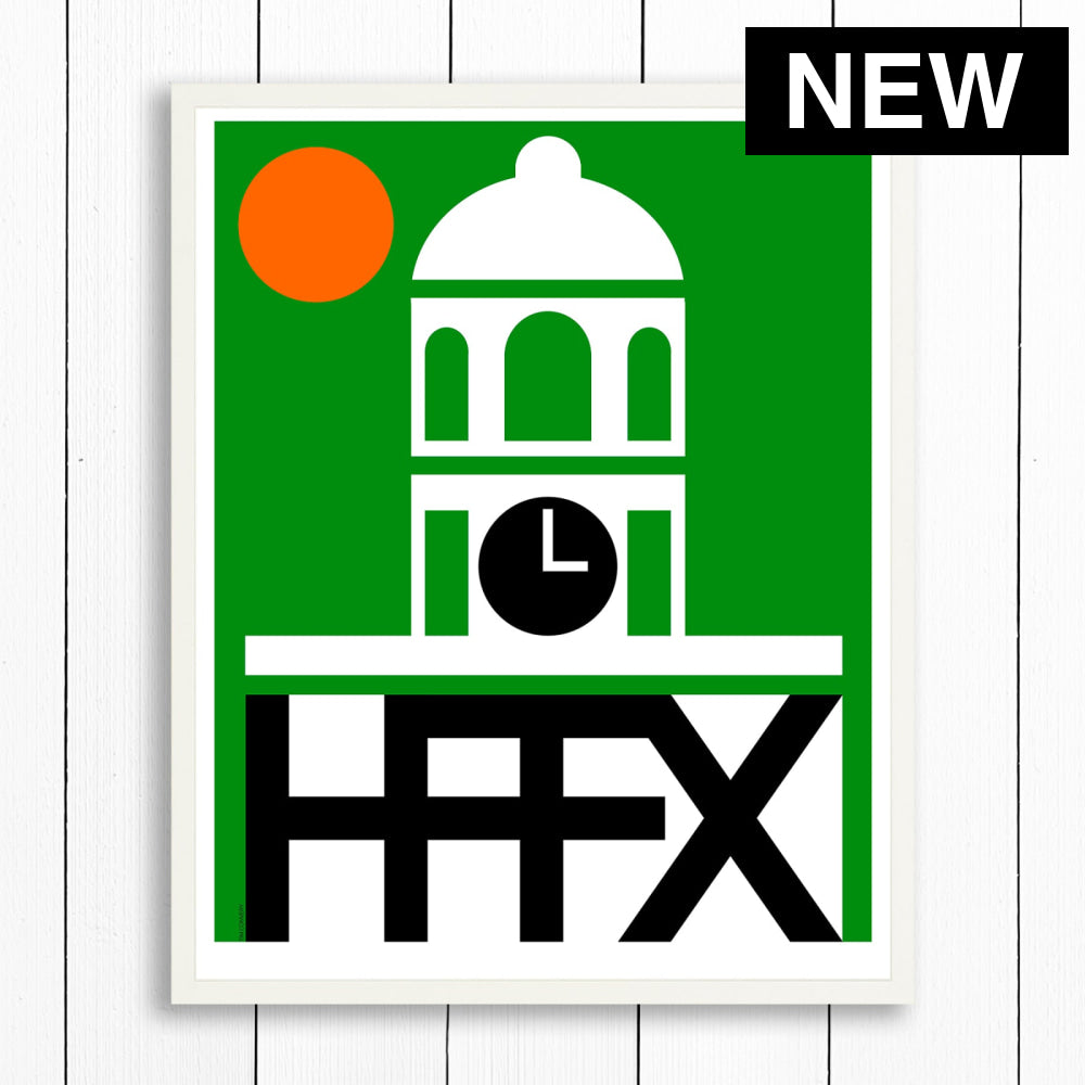 HALIFAX NS / PRINT COLOR / 24X30 / WHITE Artwork