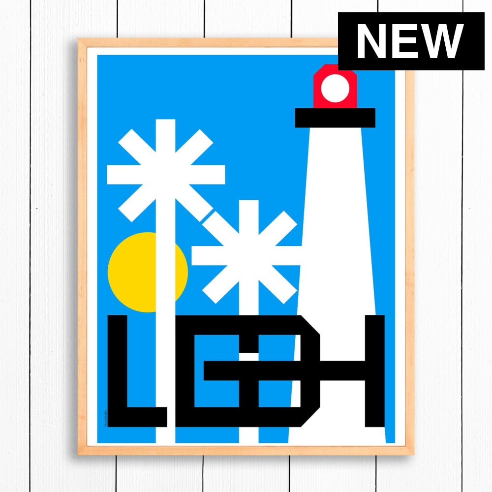 LONG BEACH / PRINT COLOR / 24X30 / NATURAL Artwork