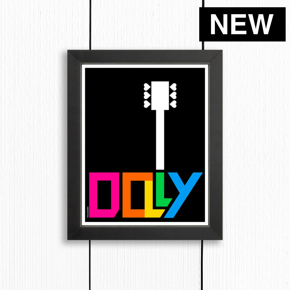 PTOWN / DOLLY / PRINT - COLOR / 8X10 / BLACK - Artwork