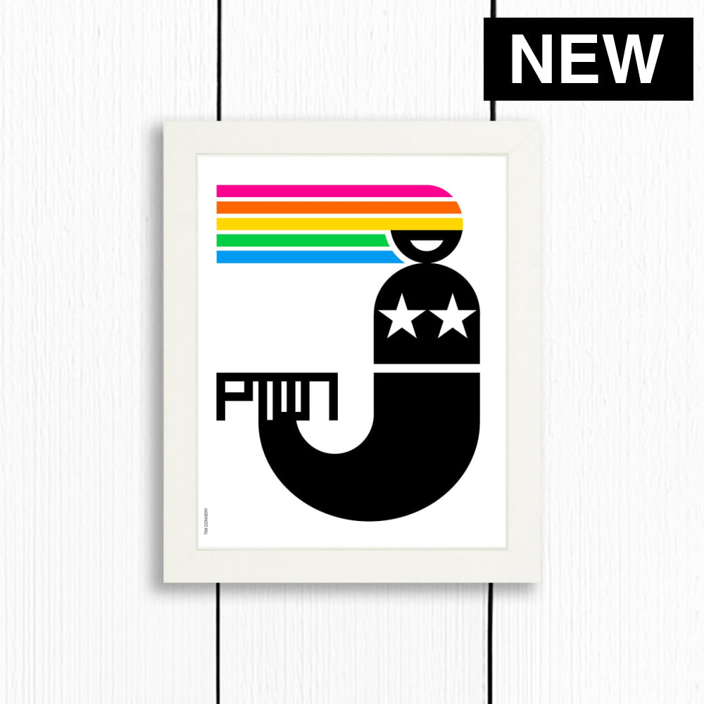 PTOWN / MERMAID RNBW / PRINT - COLOR / 8X10 / WHITE - Artwork