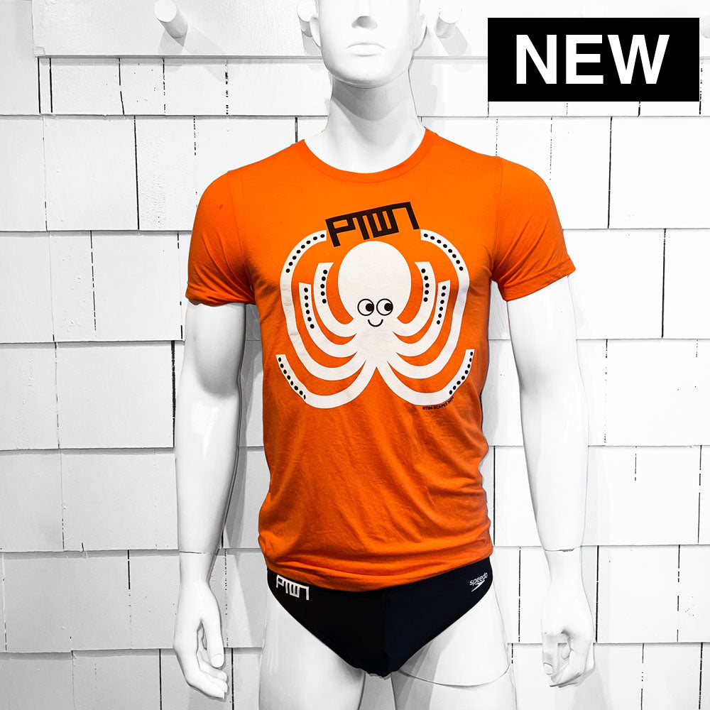Ptown / Squiggles Tee Orange T-Shirt