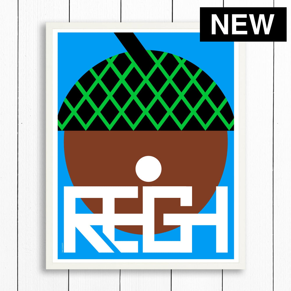 RALEIGH / PRINT COLOR / 24X30 / WHITE Artwork