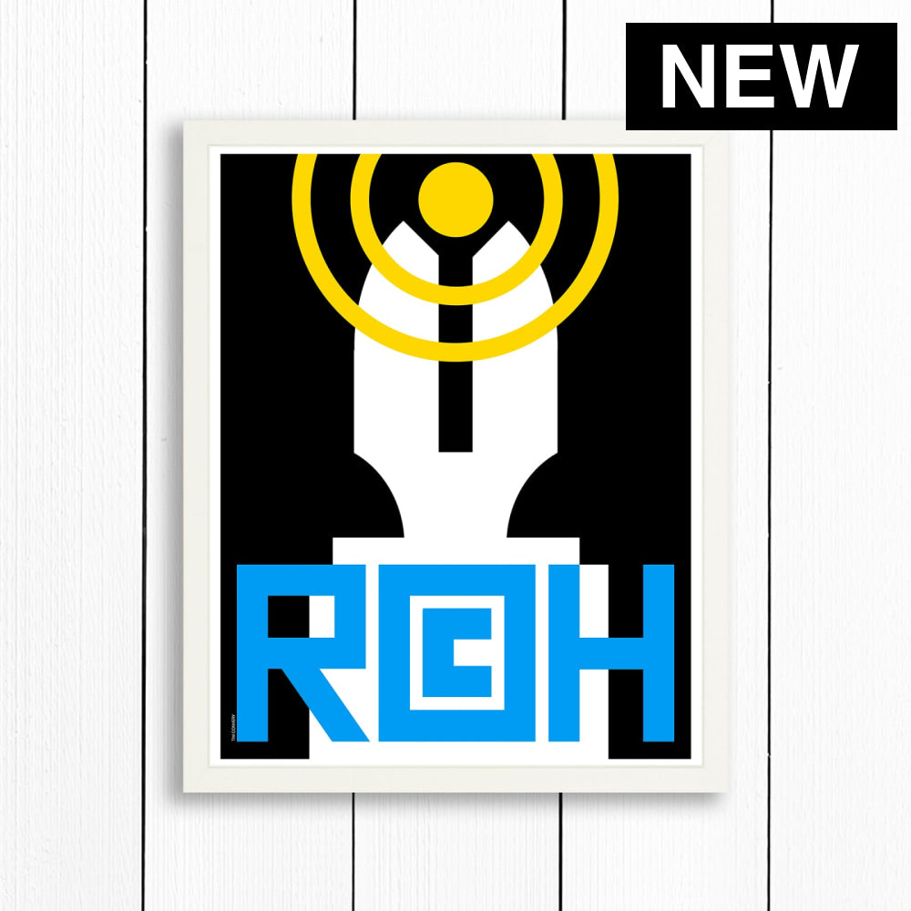 ROCHESTER / PRINT COLOR / 16X20 / WHITE Artwork