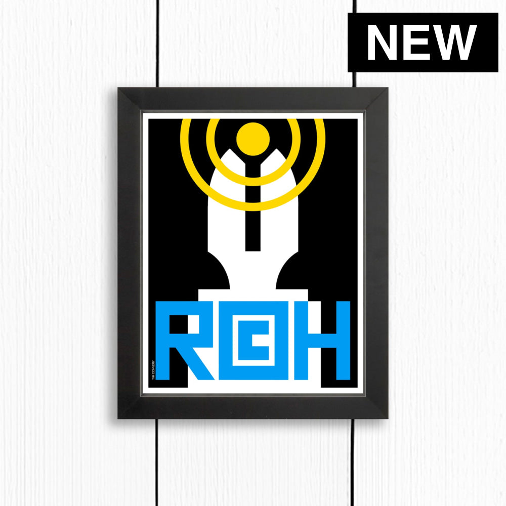 ROCHESTER / PRINT COLOR / 8X10 / BLACK Artwork