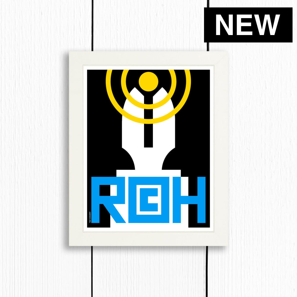 ROCHESTER / PRINT COLOR / 8X10 / WHITE Artwork