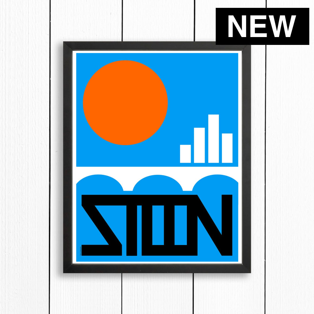 SASKATOON SK / PRINT COLOR / 16X20 / BLACK Artwork