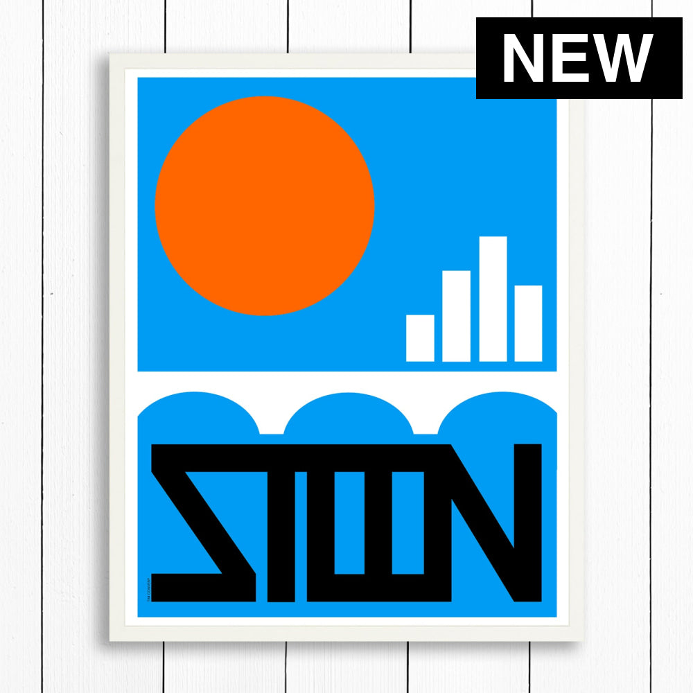 SASKATOON SK / PRINT COLOR / 24X30 / WHITE Artwork