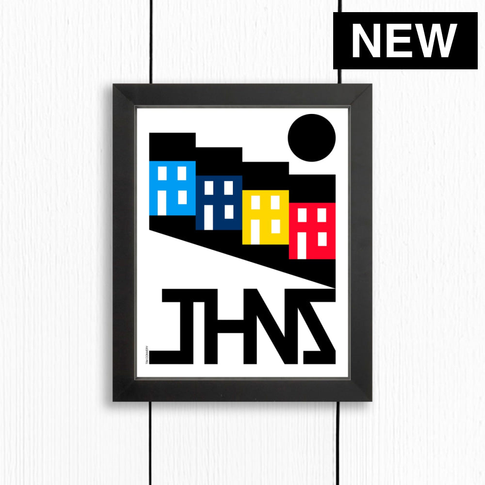 ST JOHNS NF / PRINT COLOR / 8X10 / BLACK Artwork