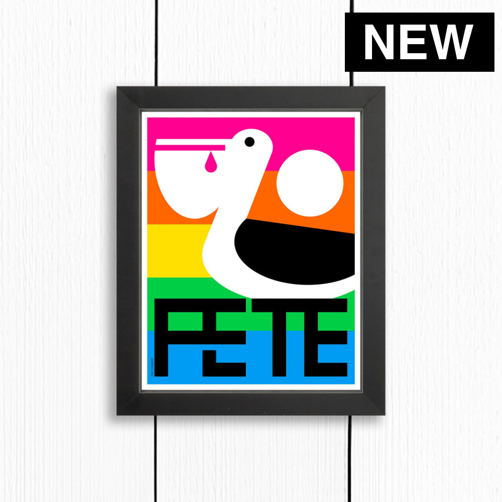 ST. PETE RNBW / PRINT - COLOR / 8X10 / BLACK - Artwork