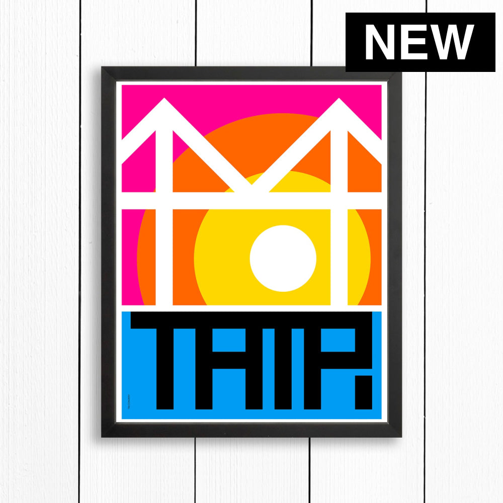 TAMPA / PRINT COLOR / 16X20 / BLACK Artwork