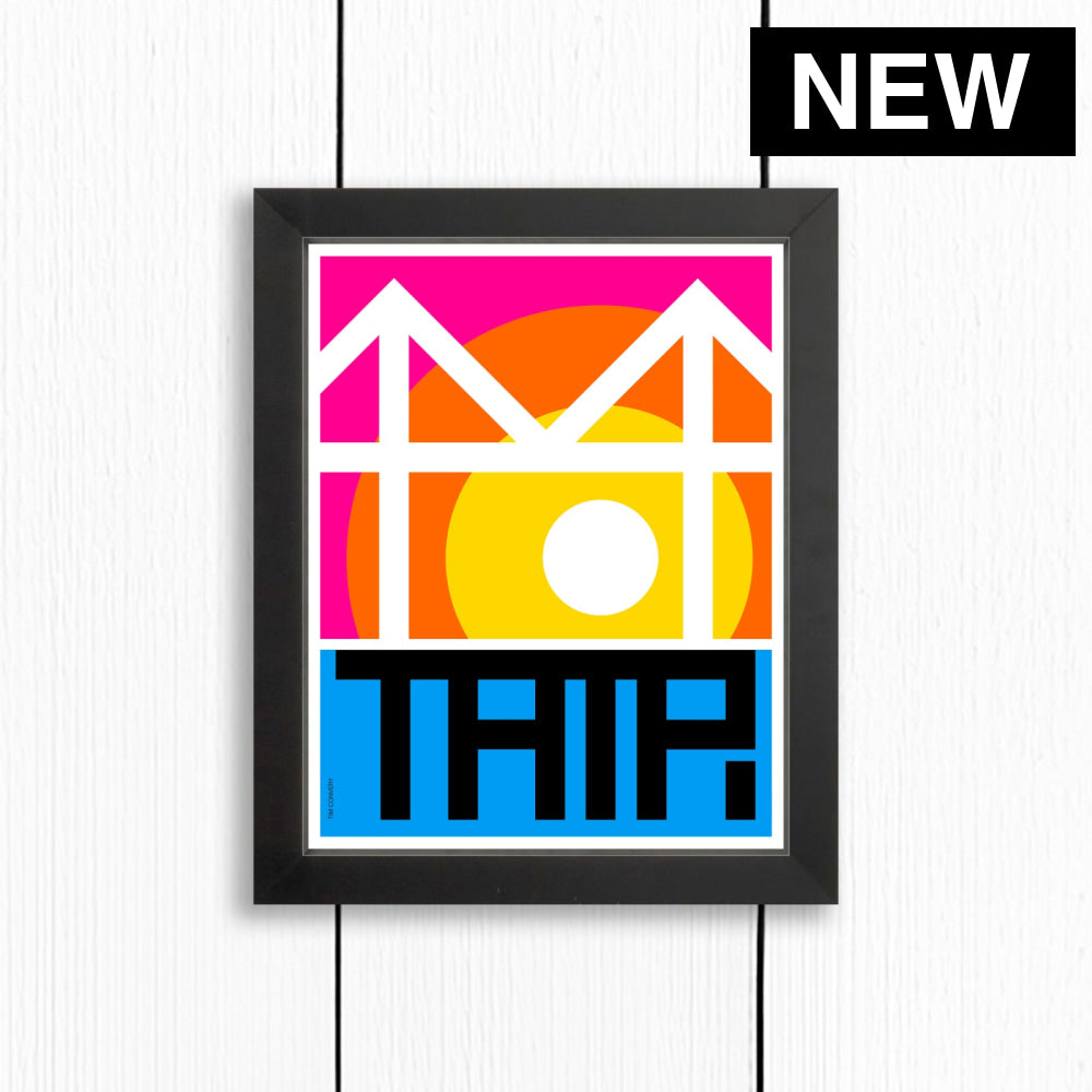 TAMPA / PRINT COLOR / 8X10 / BLACK Artwork