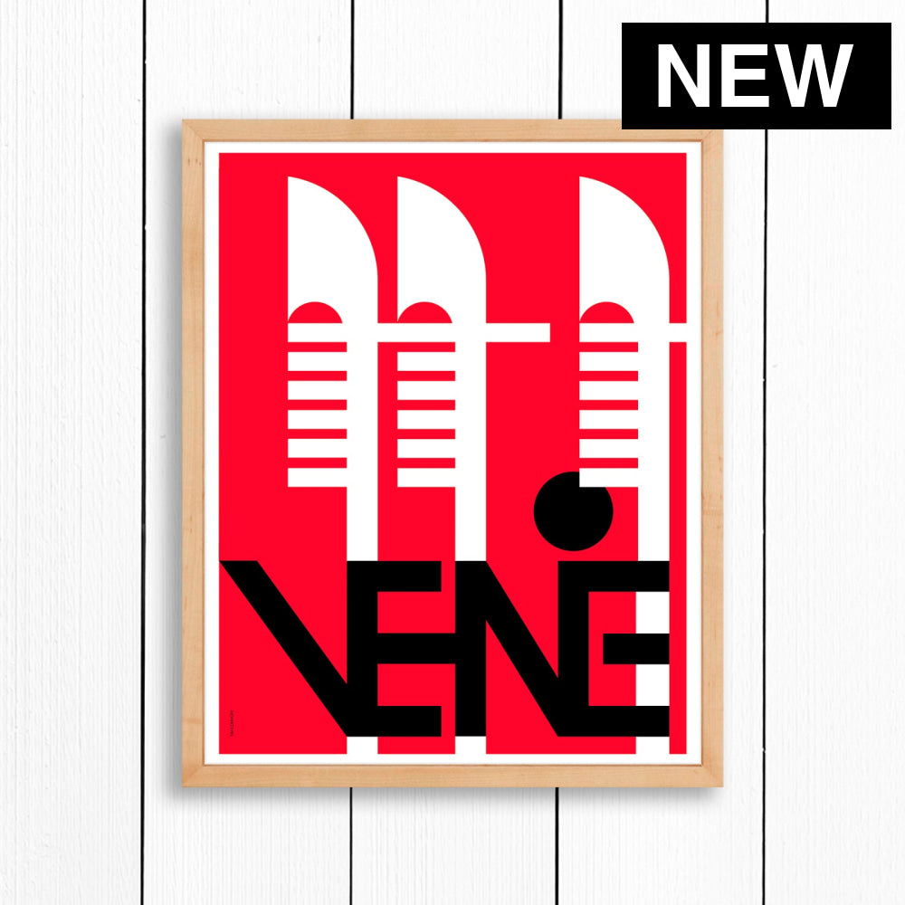 VENICE / PRINT COLOR / 16X20 / NATURAL Artwork
