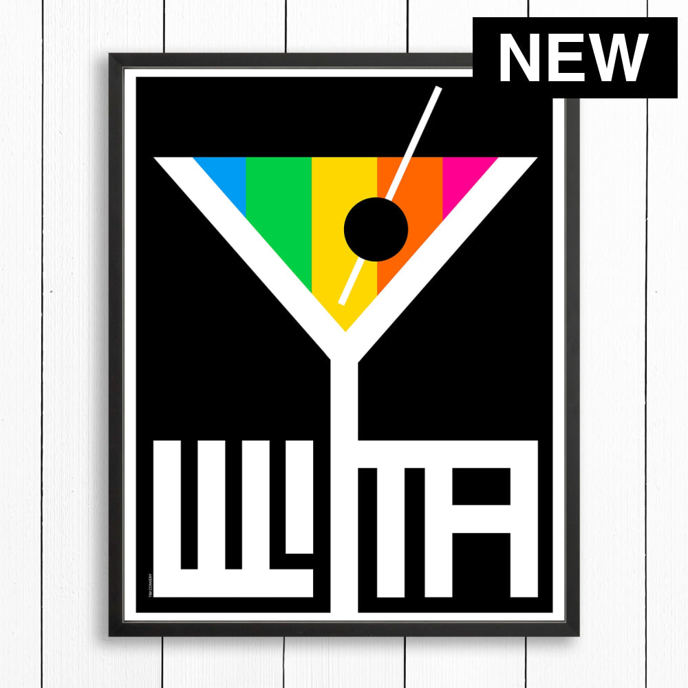 WILTON MANORS / PRINT COLOR / 24X30 / BLACK Artwork