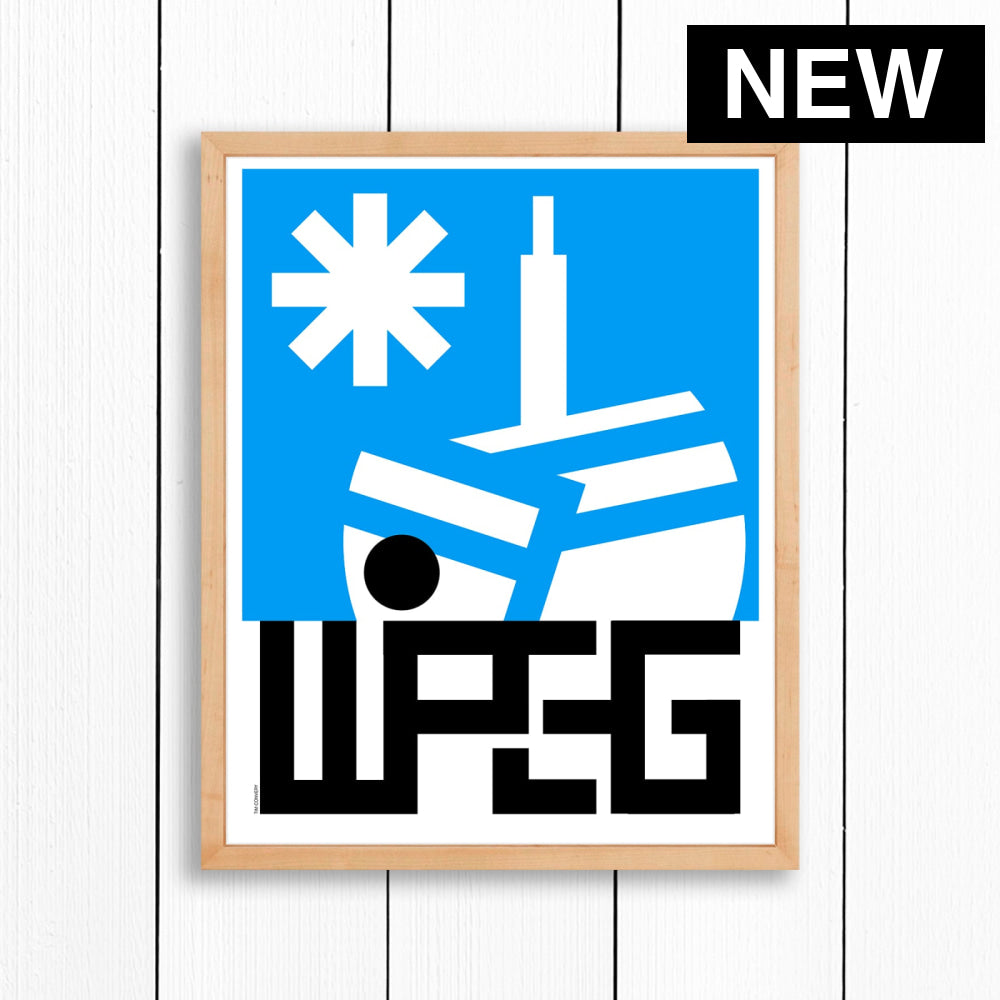 WINNIPEG MB / PRINT COLOR / 16X20 / NATURAL Artwork