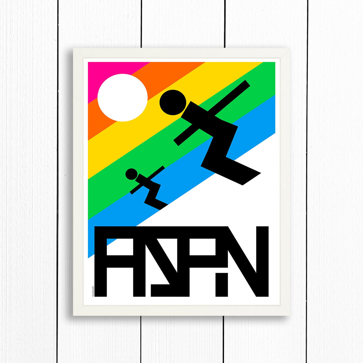 Aspen / Print Color 16X20 White Artwork