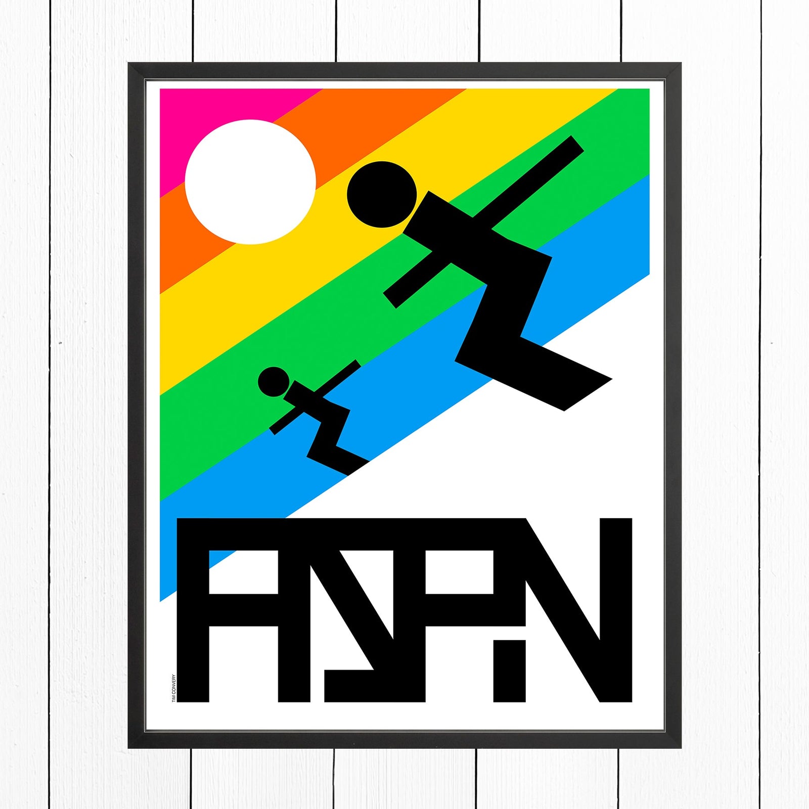 Aspen / Print Color 24X30 Black Artwork