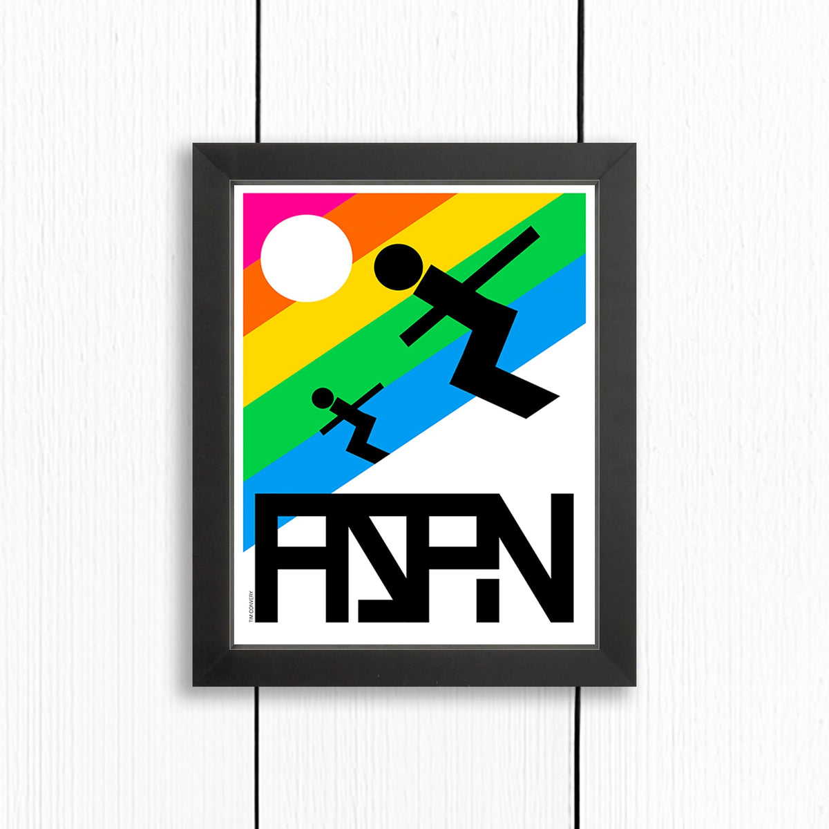 Aspen / Print Color 8X10 Black Artwork