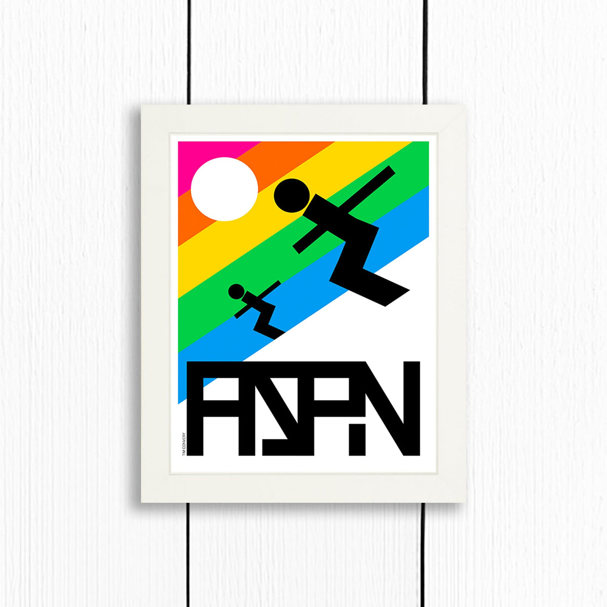 Aspen / Print Color 8X10 White Artwork