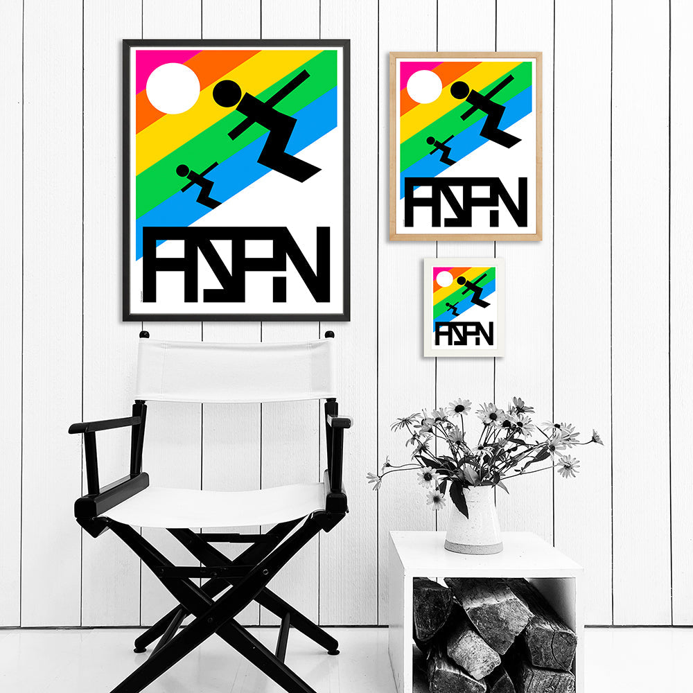 Aspen / Print Color 24X30 Black Artwork