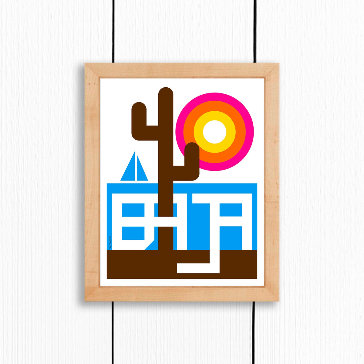 BAJA / PRINT COLOR / 8X10 / NATURAL Artwork