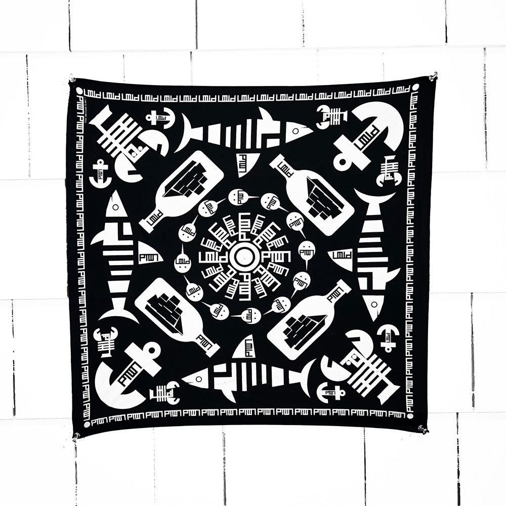 Bandana / Ptown Black Bandana