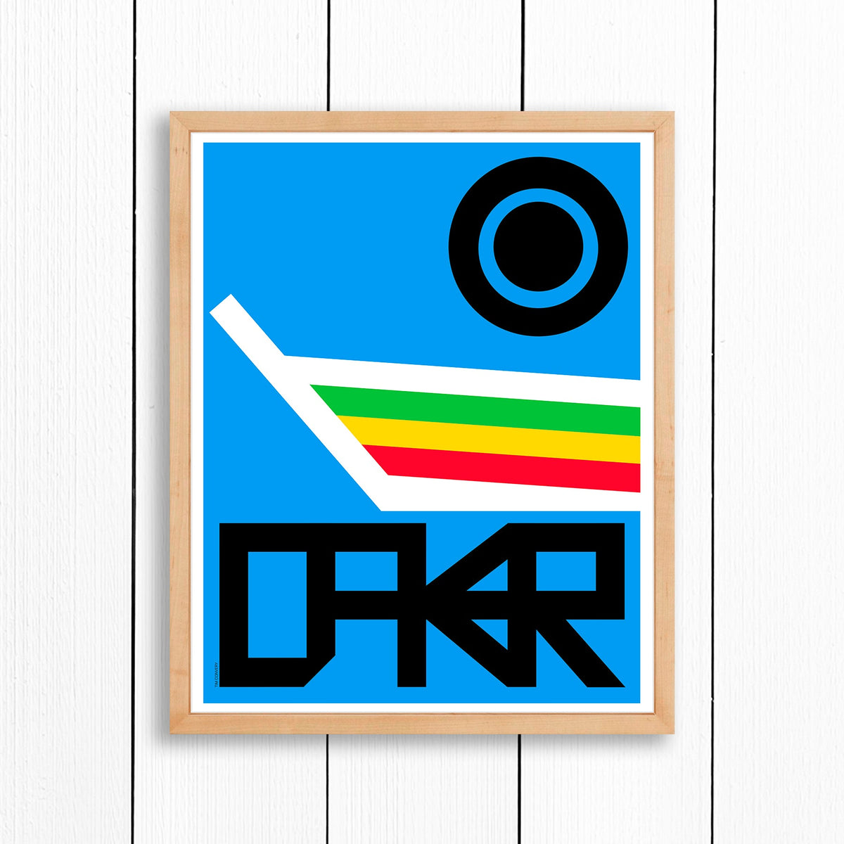 Dakar / Print Color 16X20 Natural Artwork