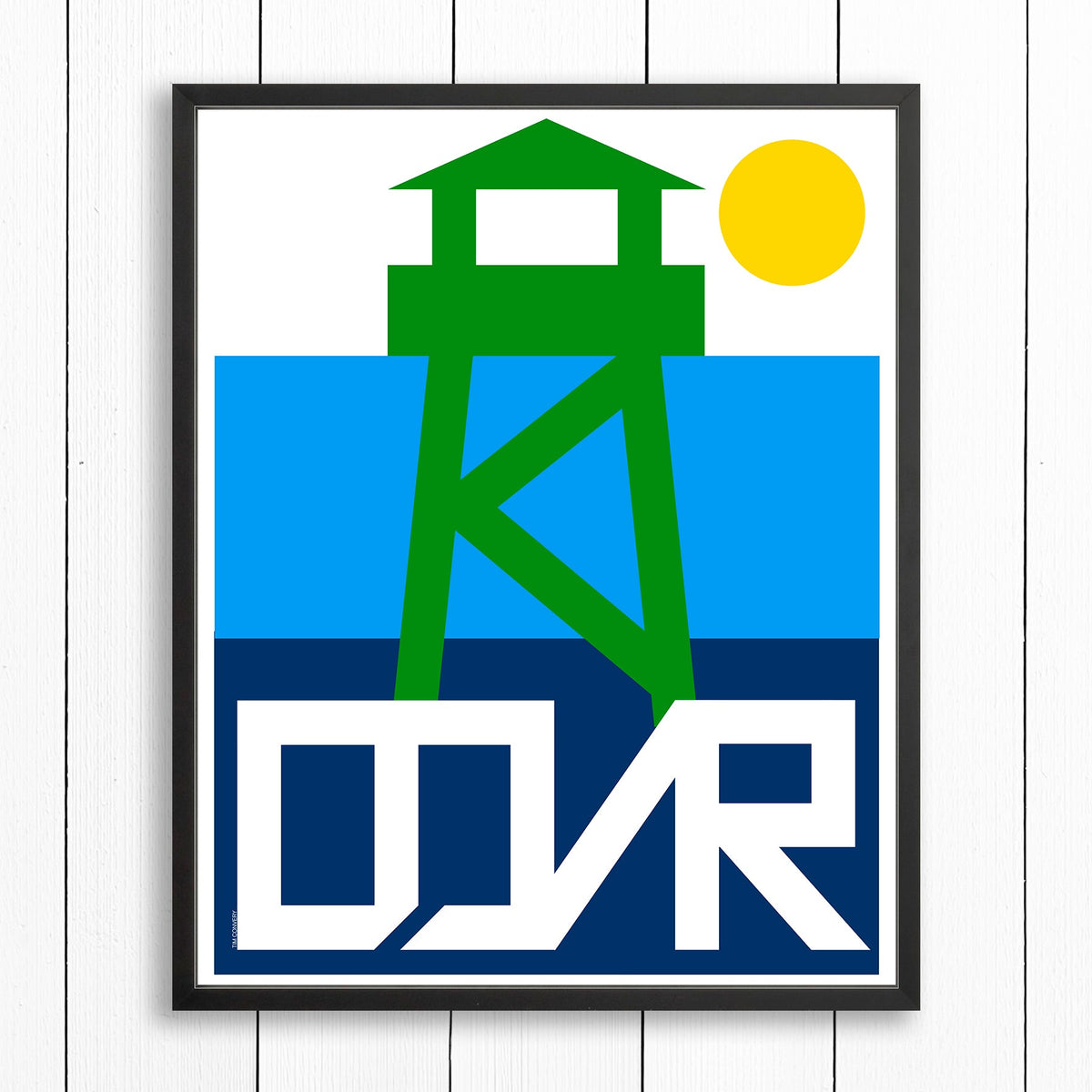 DOVER / PRINT COLOR / 24X30 / BLACK Artwork