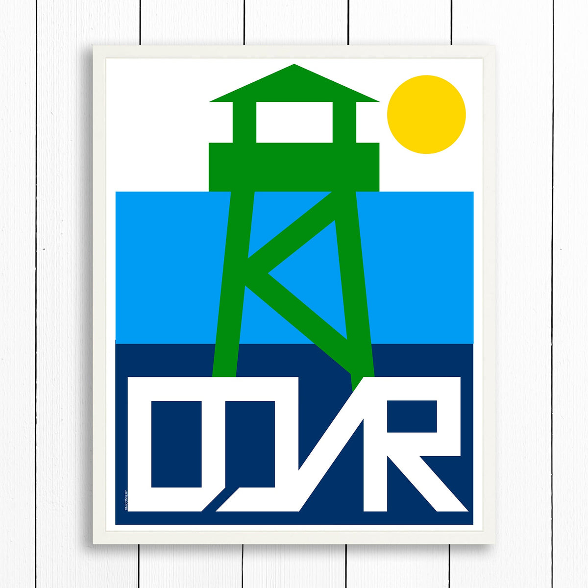 DOVER / PRINT COLOR / 24X30 / WHITE Artwork
