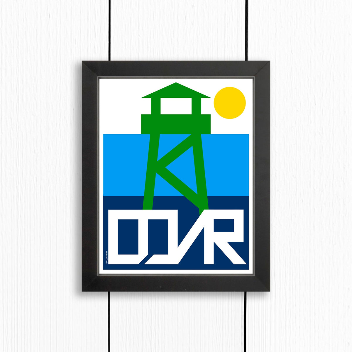 DOVER / PRINT COLOR / 8X10 / BLACK Artwork