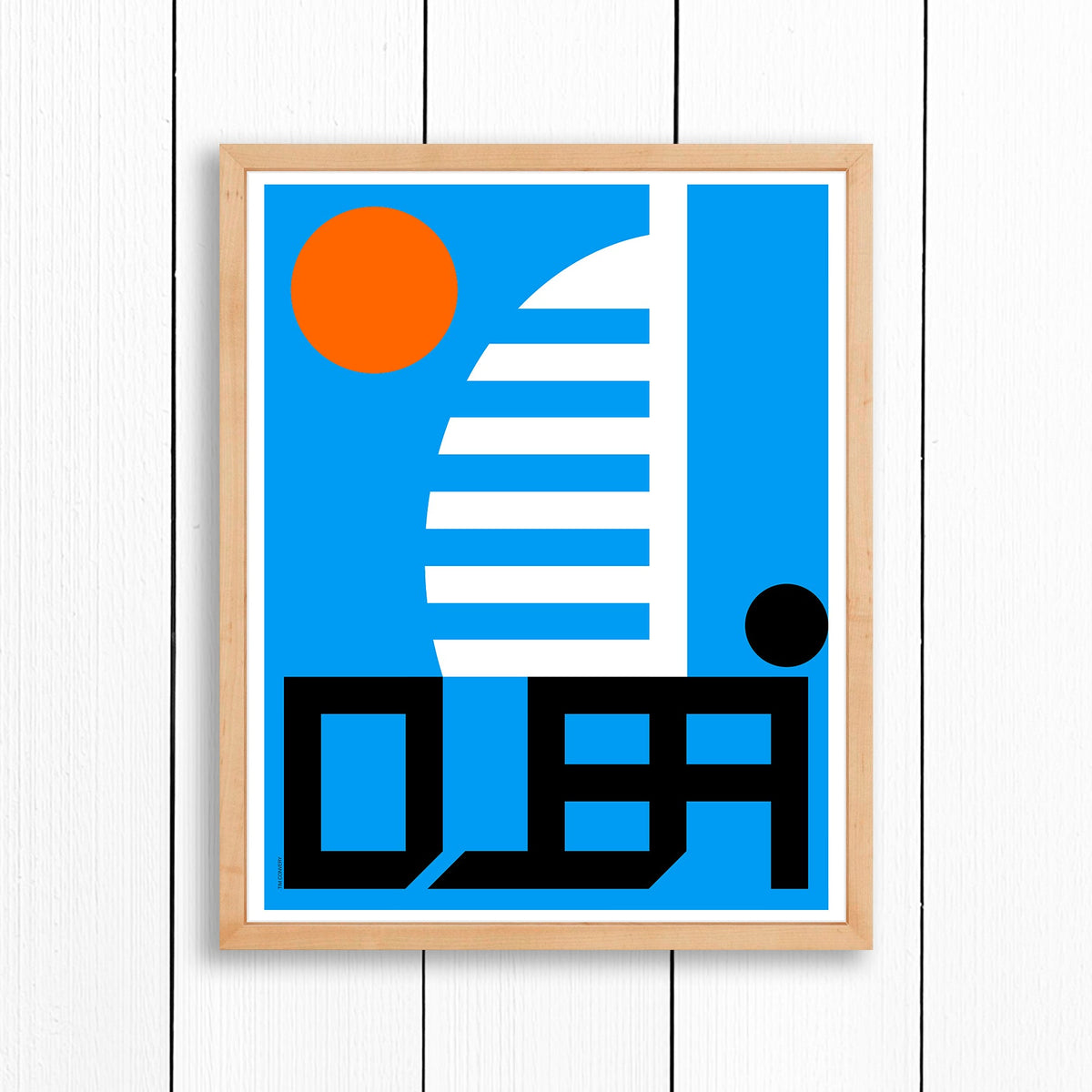 Dubai / Print Color 16X20 Natural Artwork