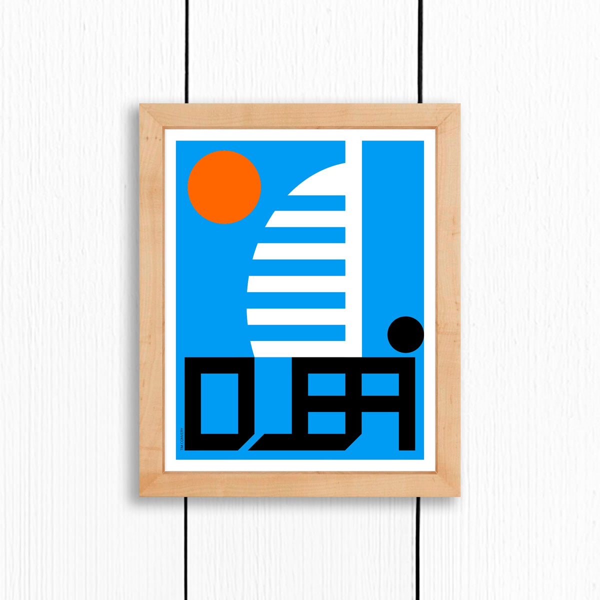 Dubai / Print Color 8X10 Natural Artwork