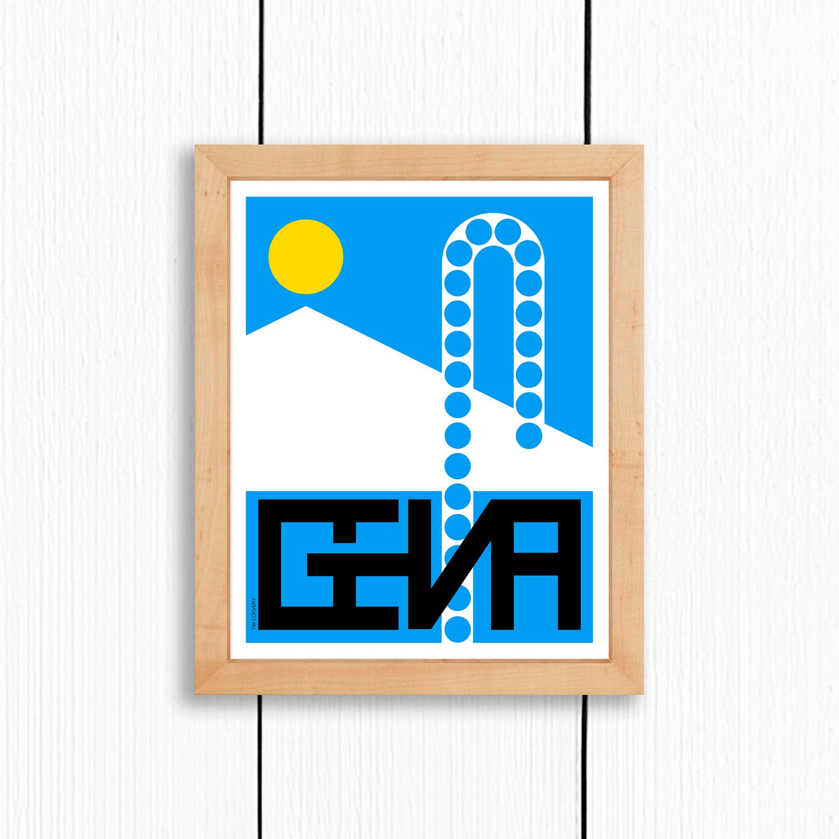 Geneva / Print Color 8X10 Natural Artwork