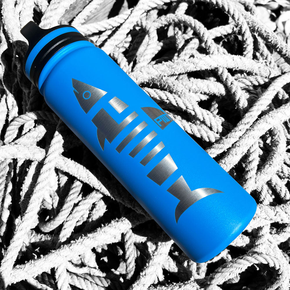 PTOWN / SHARK WATER BOTTLE / BLUE - Water Bottle