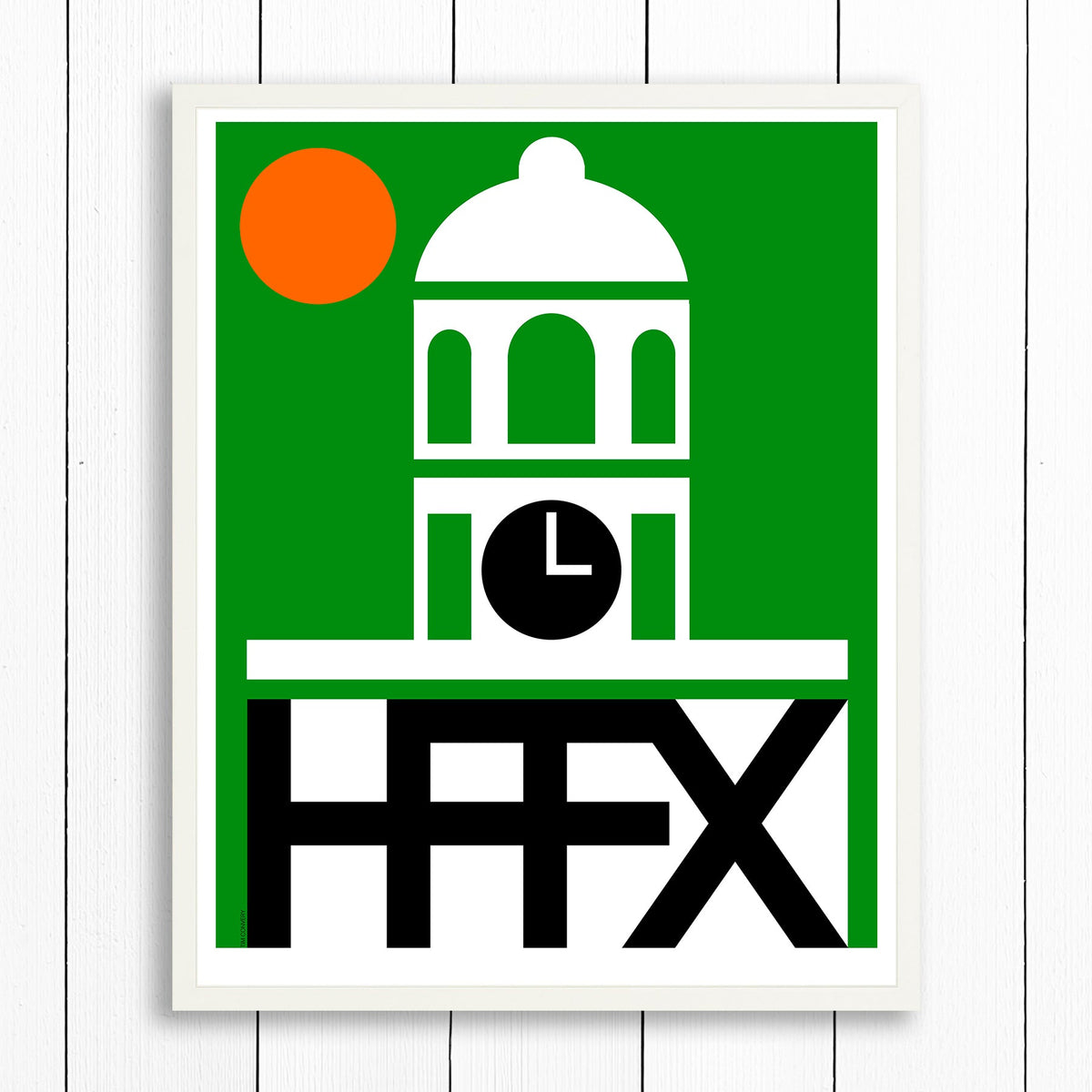 HALIFAX NS / PRINT COLOR / 24X30 / WHITE Artwork