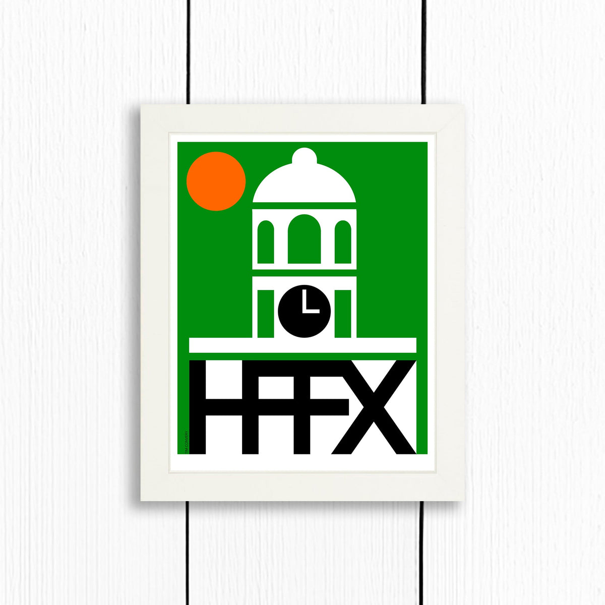 HALIFAX NS / PRINT COLOR / 8X10 / WHITE Artwork