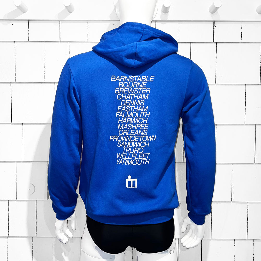 CAPE COD / HDZ / TRUE ROYAL - XS - Zip Hoodie