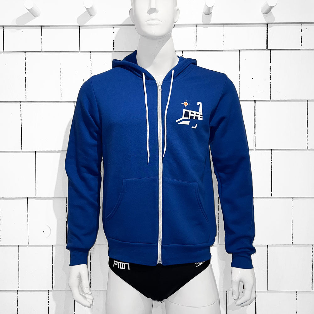 CAPE COD / HDZ / TRUE ROYAL - XS - Zip Hoodie