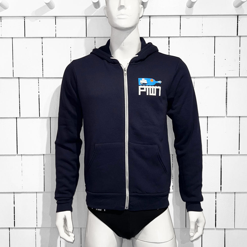 PTOWN / BOTTLE / HDZ / NAVY - XS - Pullover Hoodie