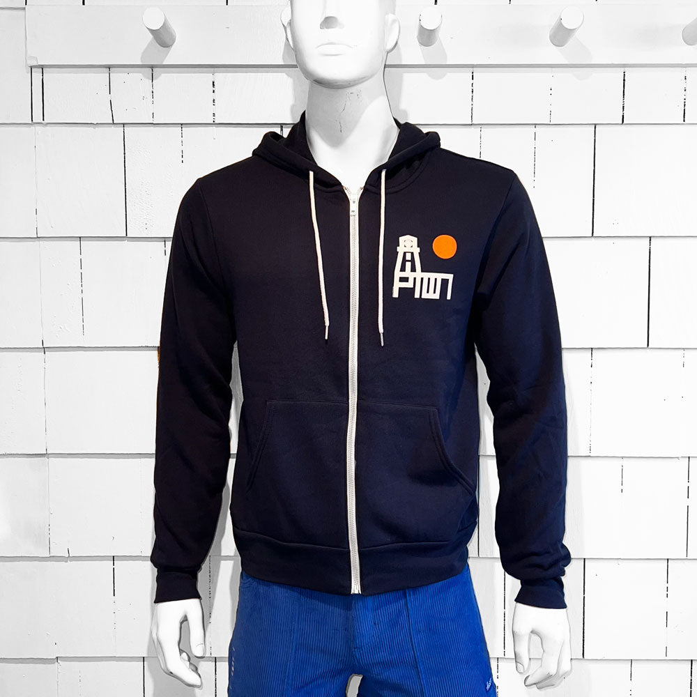PTOWN / LIGHTHOUSE / HDZ / NAVY Zip Hoodie