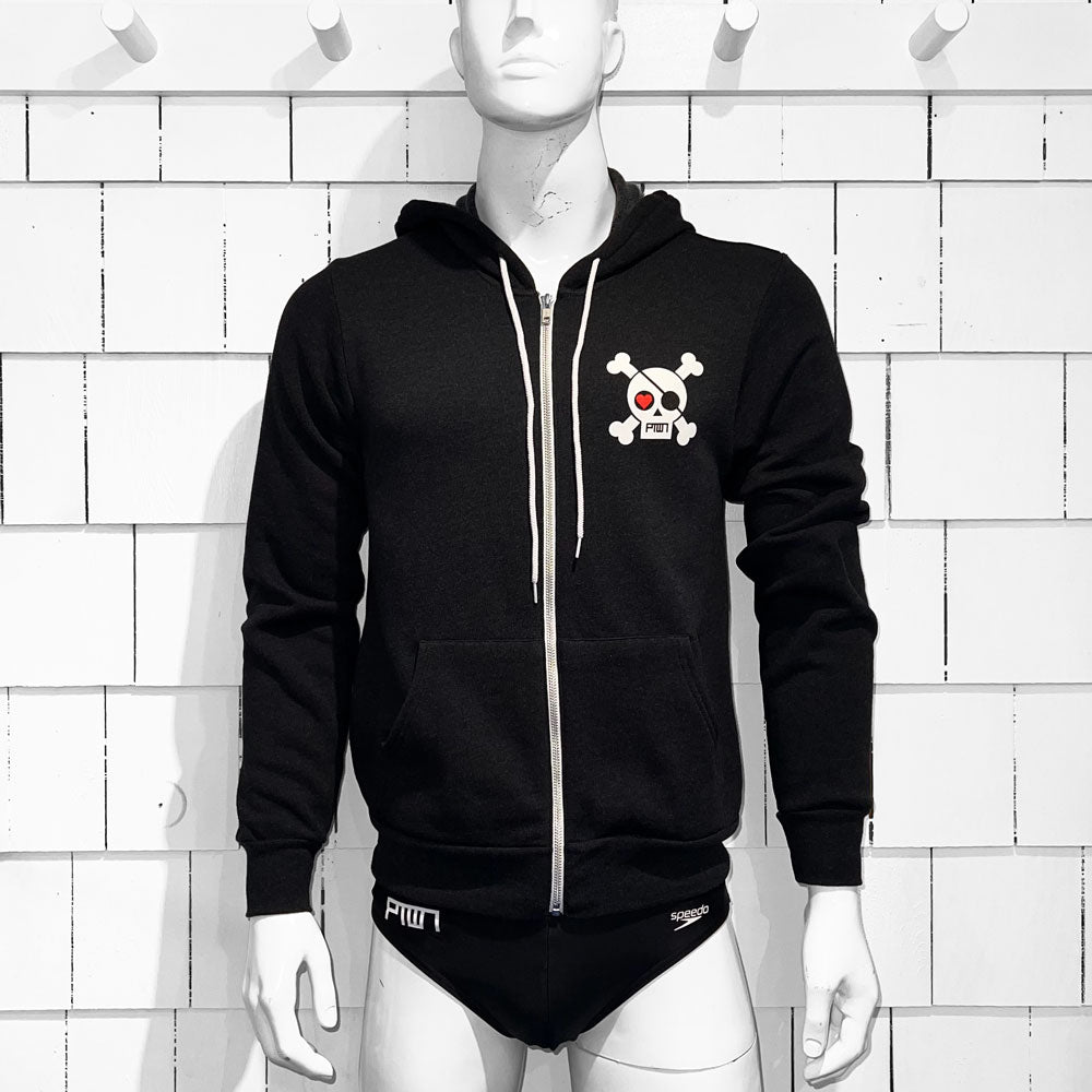 PTOWN / SKULL / HDZ / BLACK - Pullover Hoodie