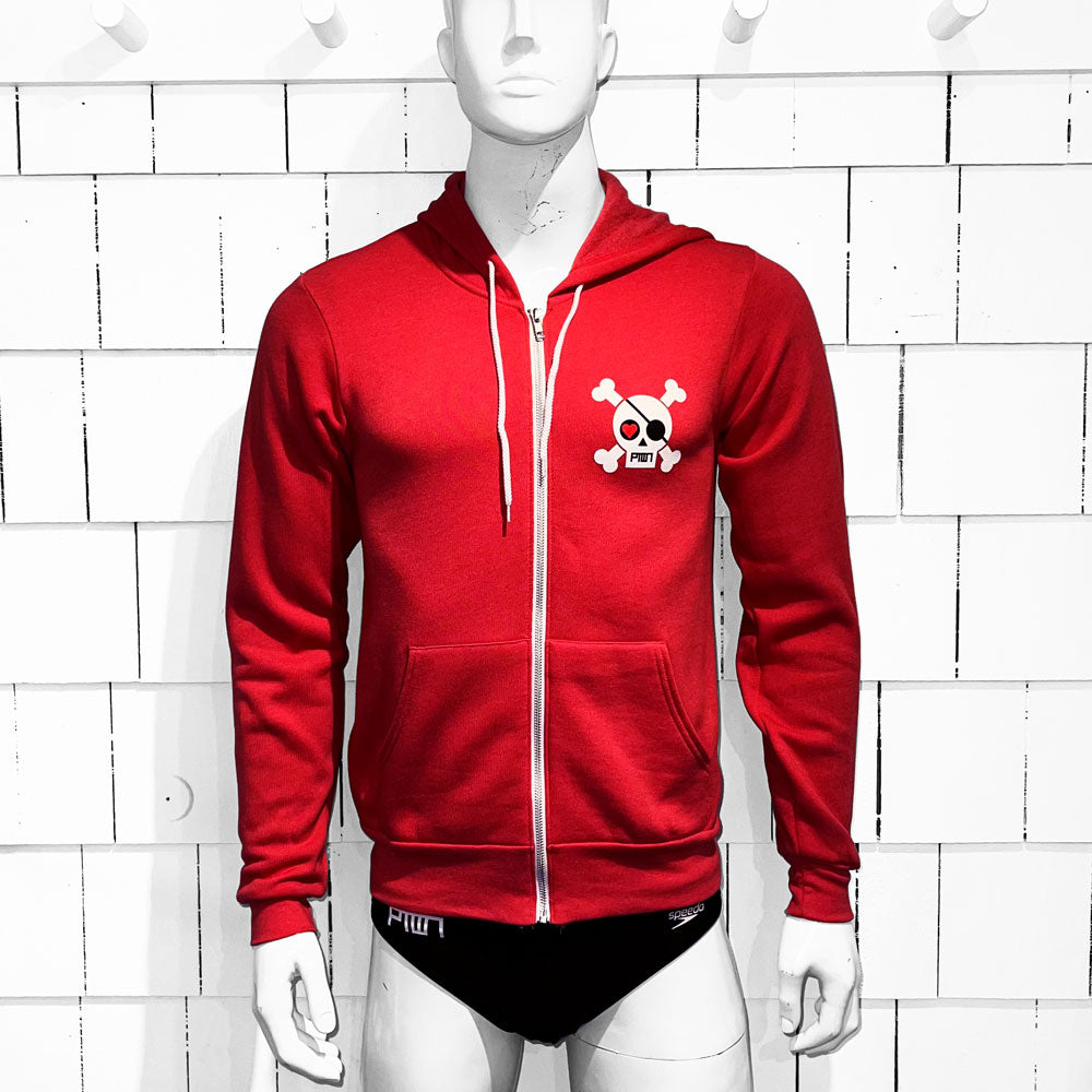 PTOWN / SKULL / HDZ / RED - Pullover Hoodie