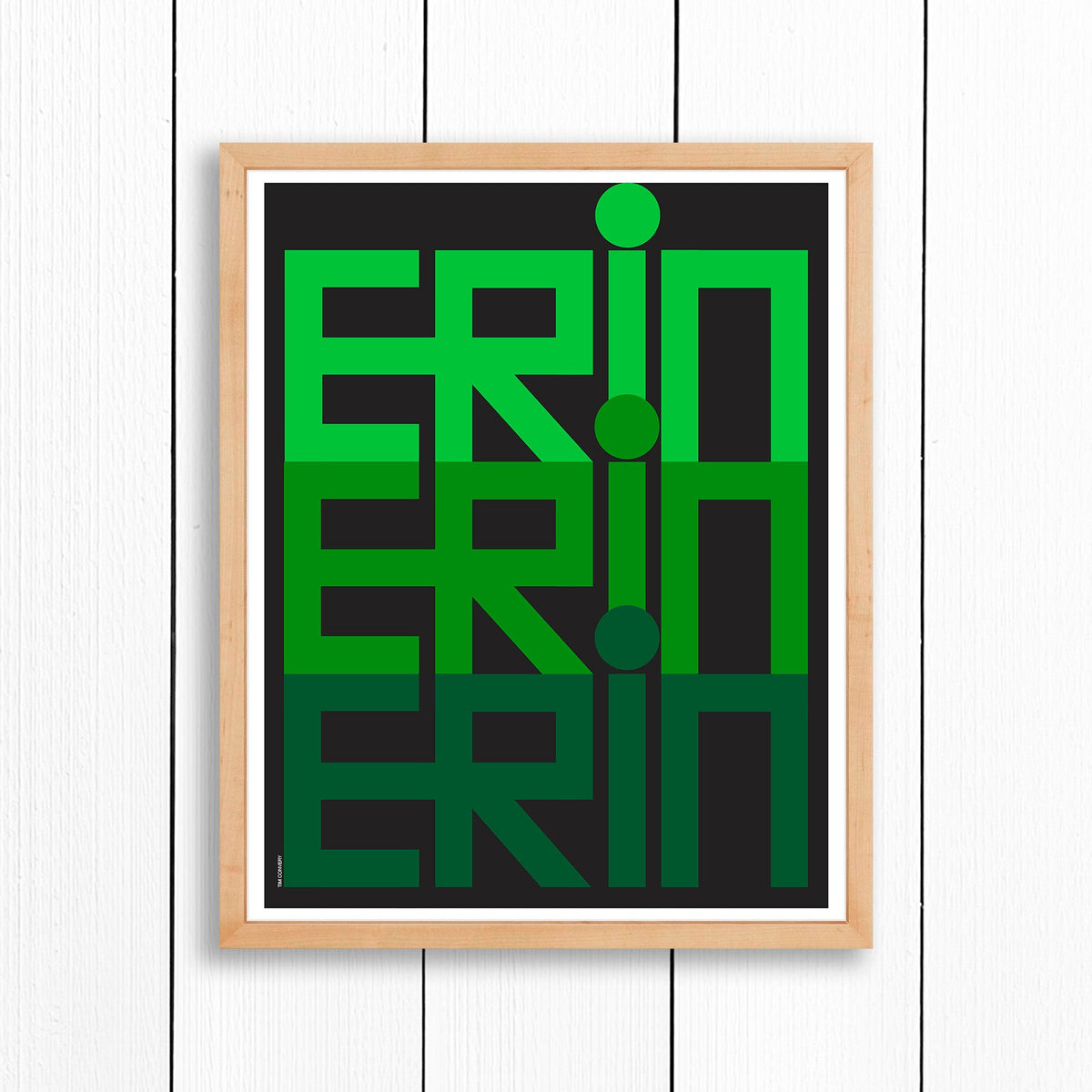 ERIN / PRINT COLOR / 16X20 / NATURAL Artwork