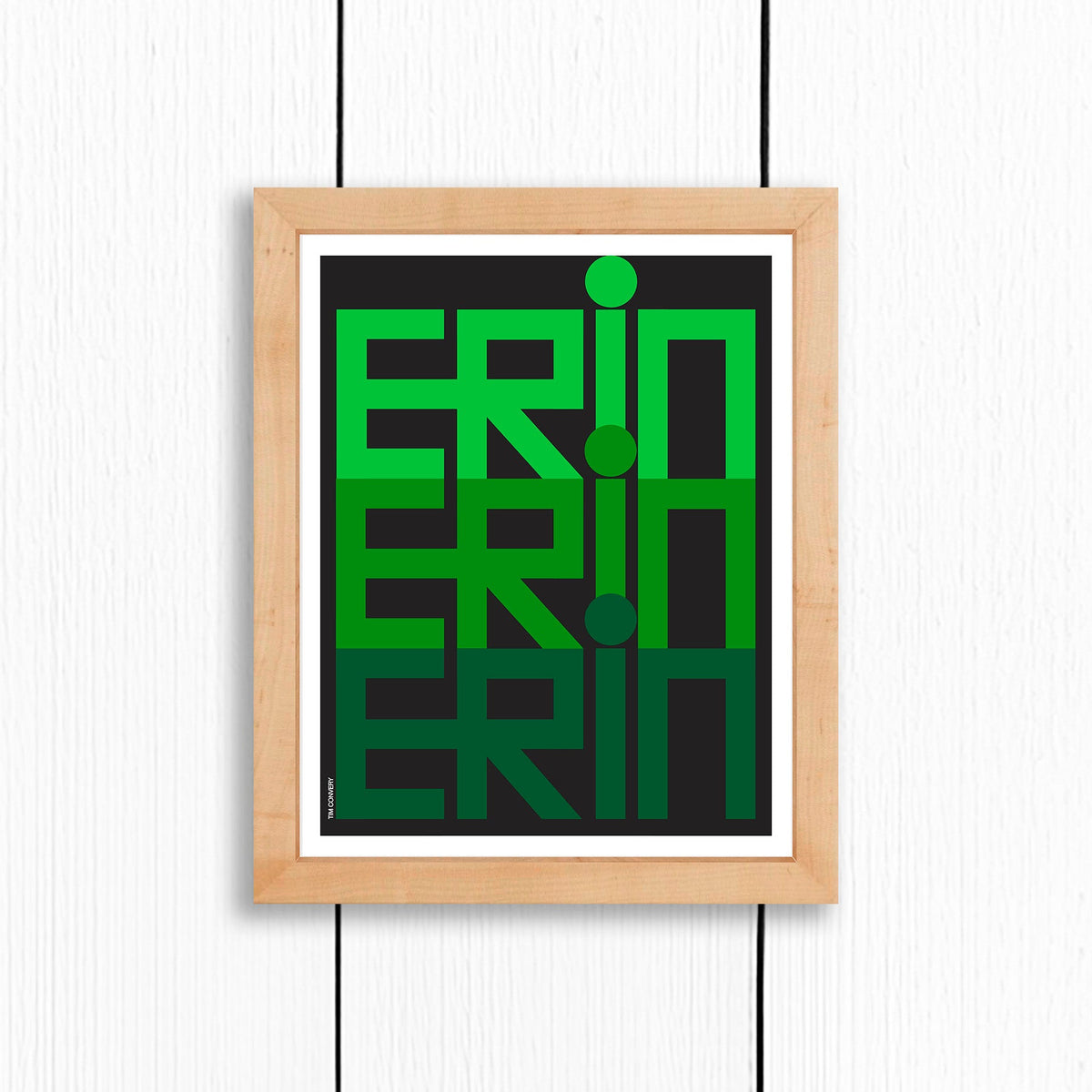 ERIN / PRINT COLOR / 8X10 / NATURAL Artwork