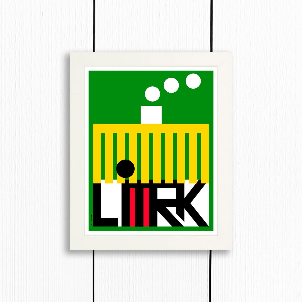 LIMERICK / PRINT COLOR / 8X10 / WHITE Artwork