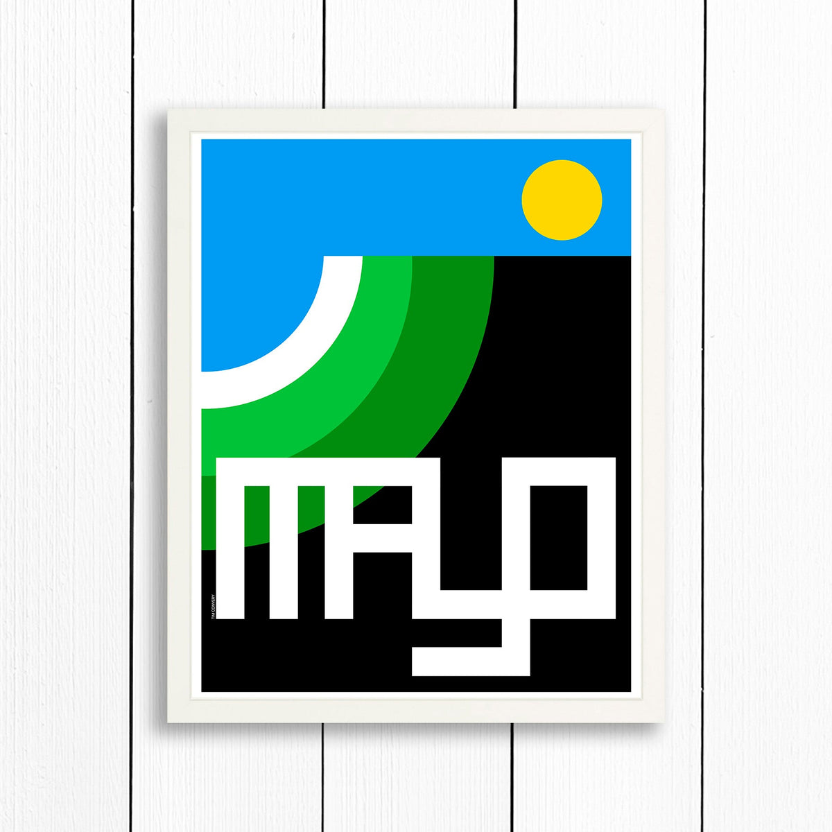 MAYO / PRINT COLOR / 16X20 / WHITE Artwork