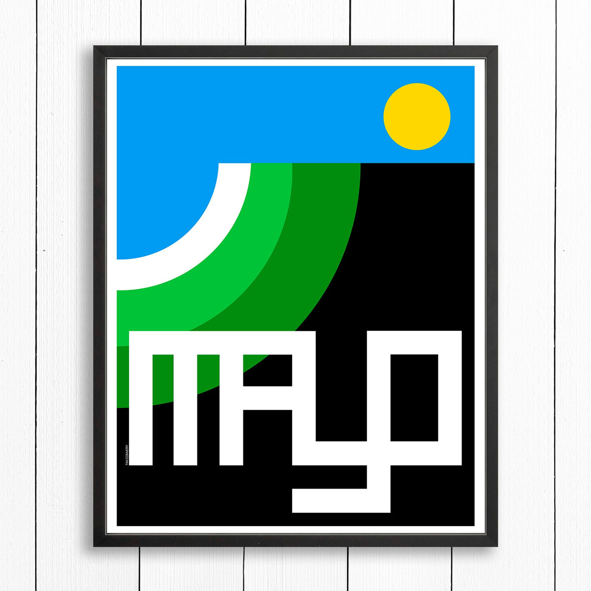 MAYO / PRINT COLOR / 24X30 / BLACK Artwork