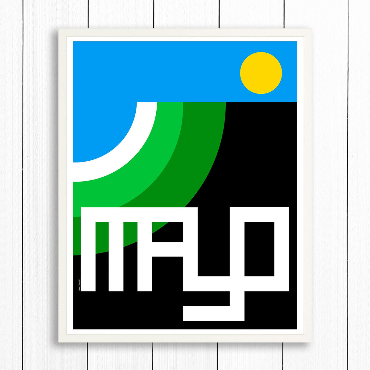 MAYO / PRINT COLOR / 24X30 / WHITE Artwork