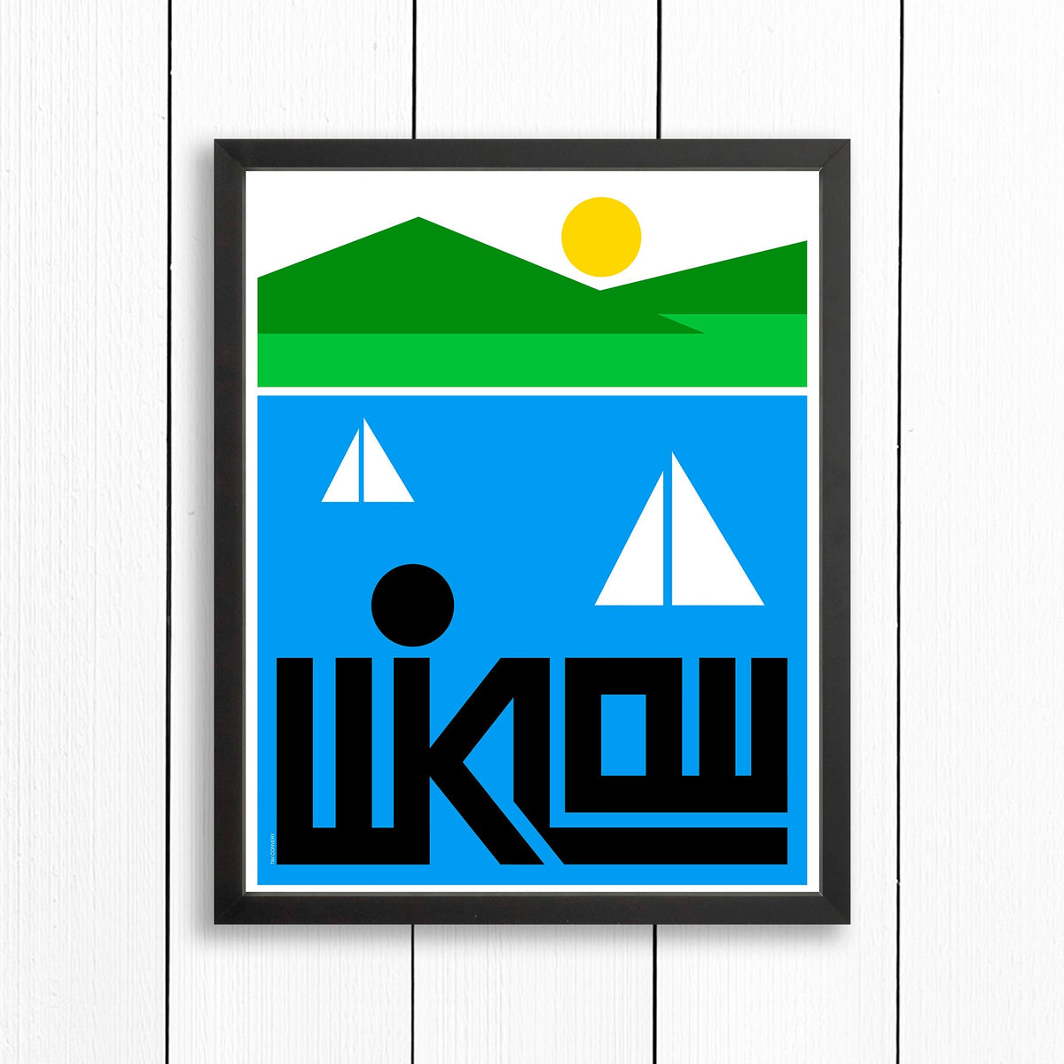 WICKLOW / PRINT COLOR / 16X20 / BLACK Artwork